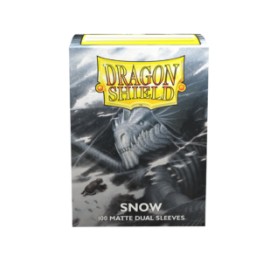 100 Micas Matte Dual Dragon Shield Snow