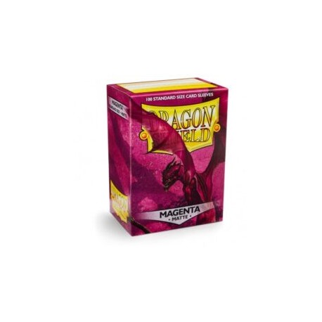 100 Micas Matte Dragon Shield Magenta