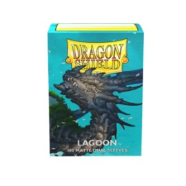 100 Micas Matte Dual Dragon Shield Lagoon