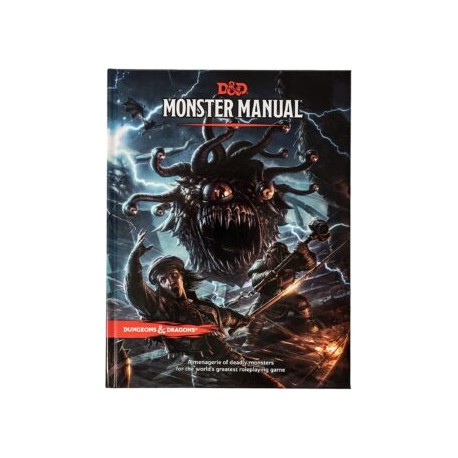 Dungeons & Dragons Monster Manual en Español Pasta dura