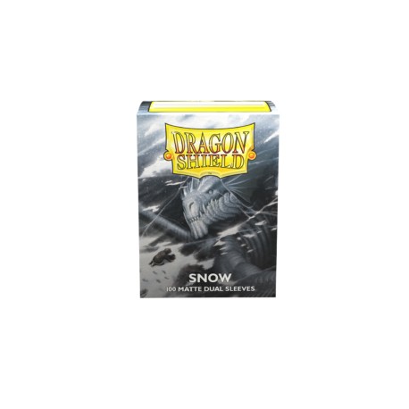 100 Micas Matte Dual Dragon Shield Snow